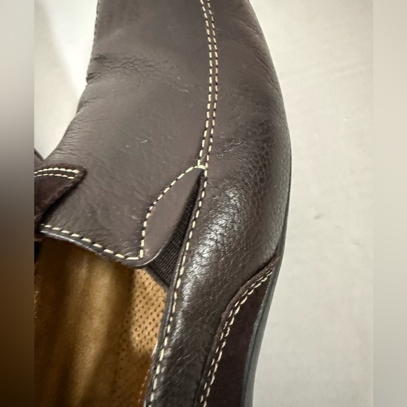Men’s Naturalizer brown leather upper size 10 loafer shoes main image 6